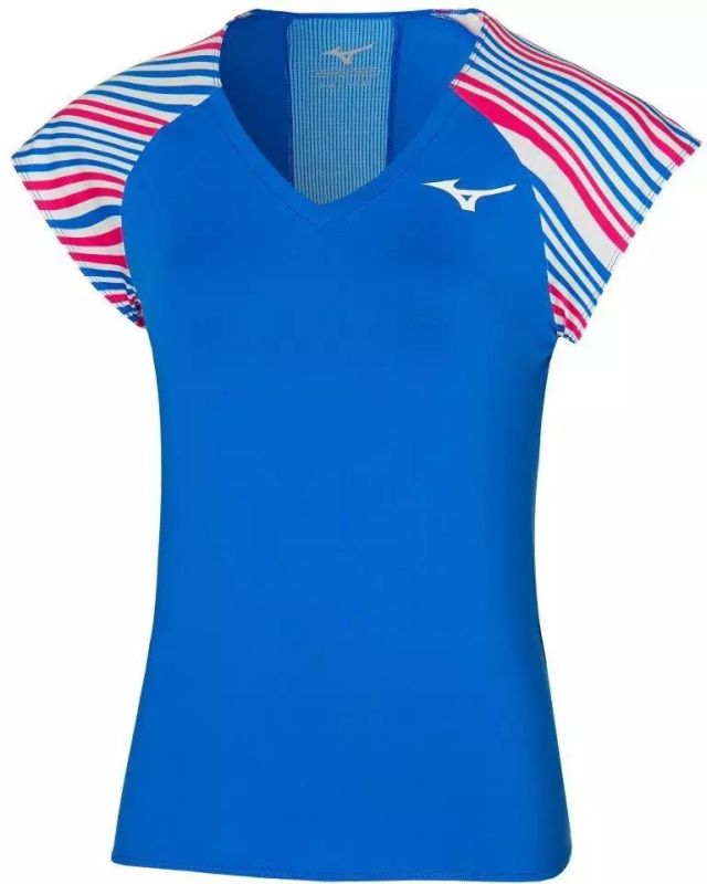 Mizuno Printed Tee - peace blue Mizuno Printed Tee - peace blue