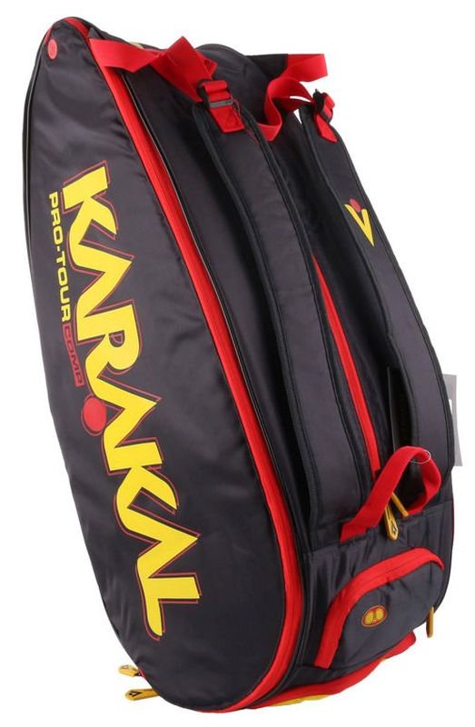 Torba tenisowa Karakal Pro Tour Comp 9R - yellow