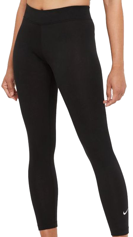 Nike SportsWear Essential Women's 7/8 Mid-Rise Leggings - black/white