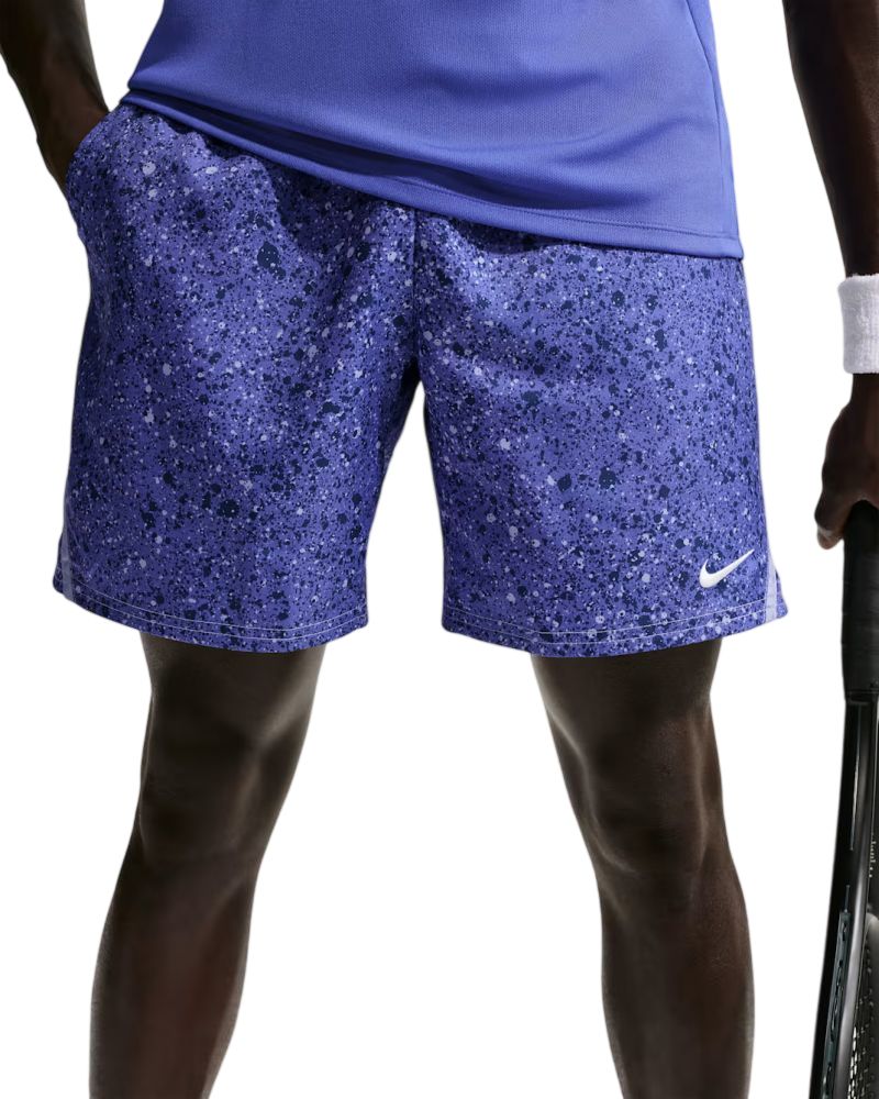 Nike Court Victory Dri-Fit 7in Tennis - lapis/light thistle/white 