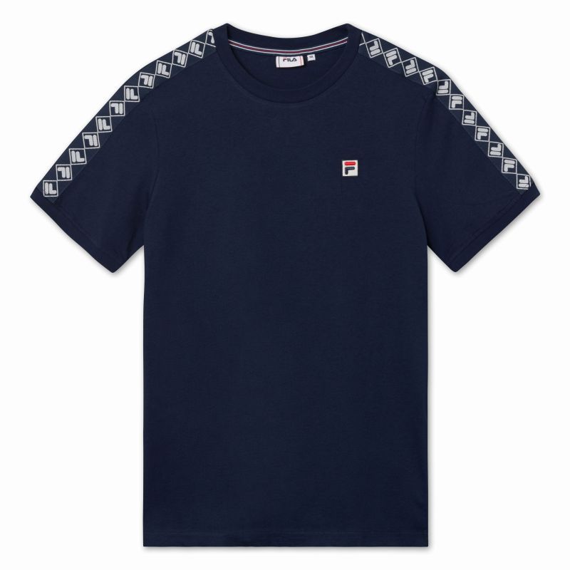 Men's T-shirt Fila Horace Ringer Tee Men black iris