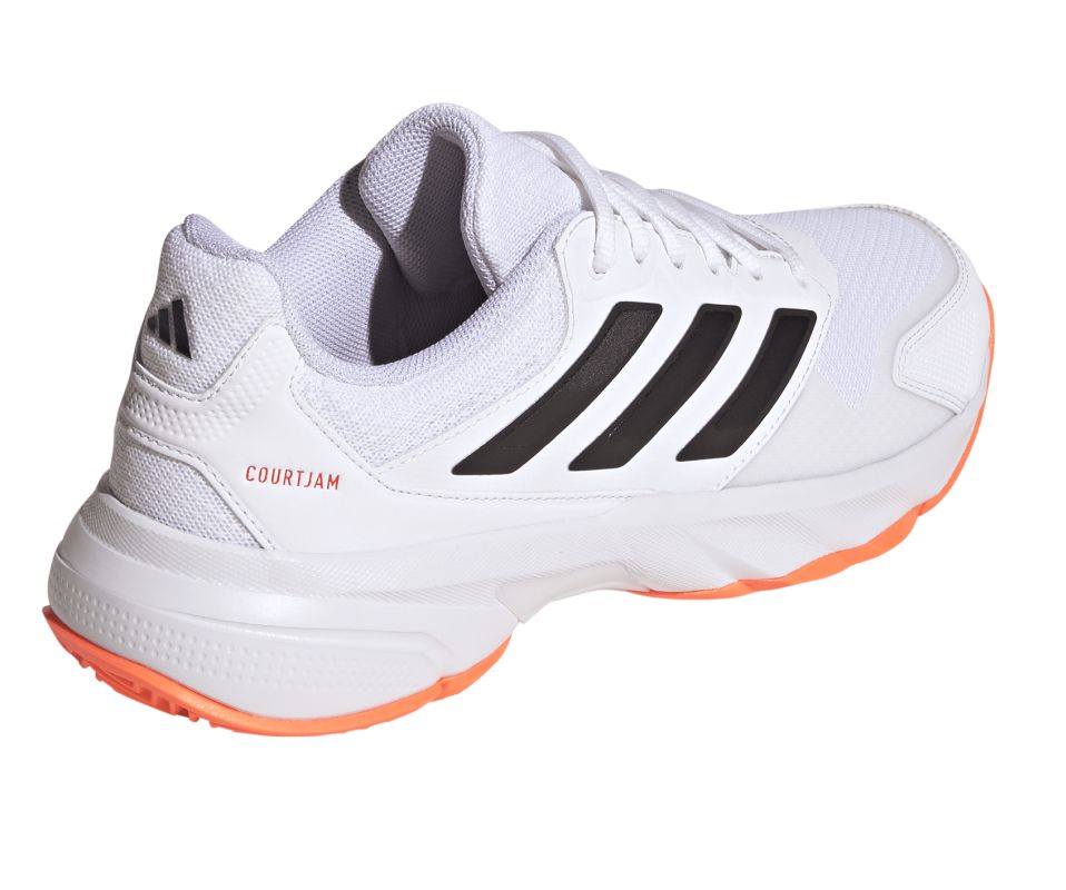 Adidas CourtJam Control 3 M - cloud white/core black/lucid orange Adidas CourtJam Control 3 M - cloud white/core black/lucid orange