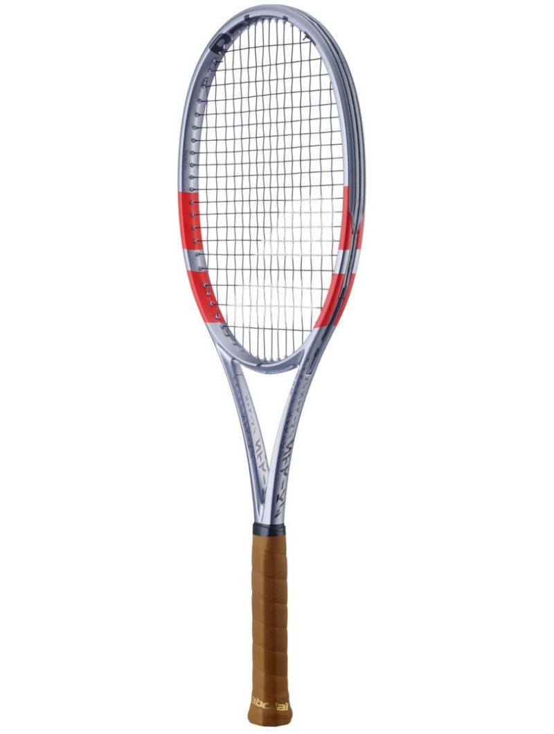 Babolat Pure Strike 97 4-gen - grey/fluo strike + string