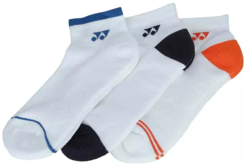 Yonex Low Cut Sports Socks - 3 pary/multicolor