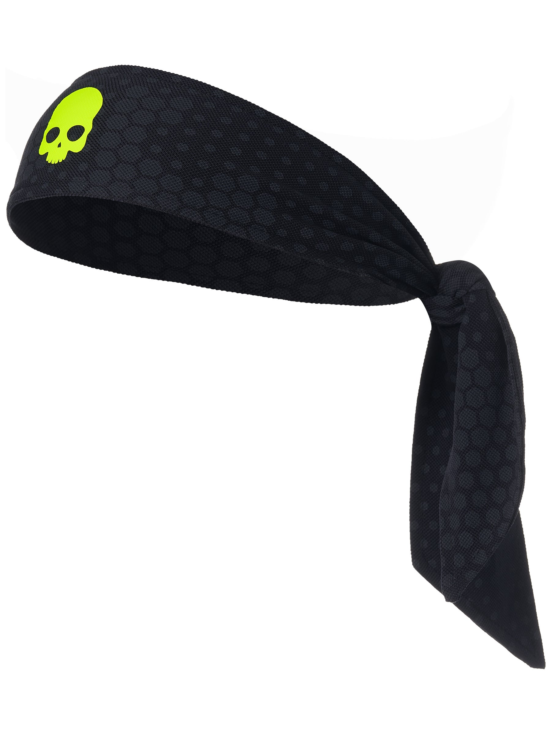 Hydrogen Camo Headband - camo grey/black fluo yellow logo
