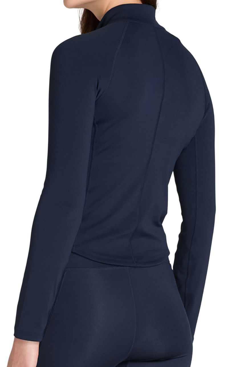 Wilson Baseline Half-Zip Long Sleeve Tee - classic navy Wilson Baseline Half-Zip Long Sleeve Tee - classic navy