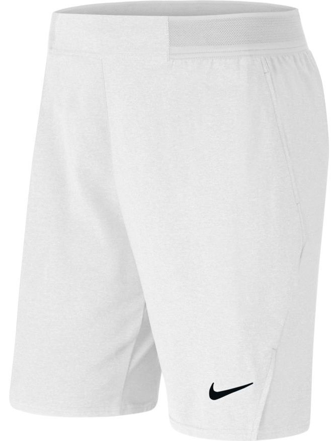 Nike Court Flex Ace 9 Short - white/black Nike Court Flex Ace 9 Short - white/black