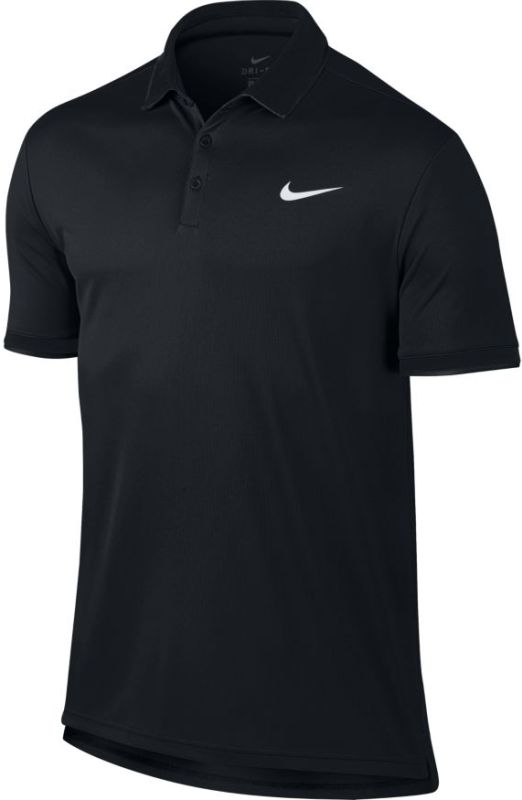 Nike Court Dry Polo Team - black/white