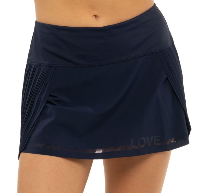 Lucky in Love Core Love Is Power Pleated Skirt - midnight Lucky in Love Core Love Is Power Pleated Skirt - midnight