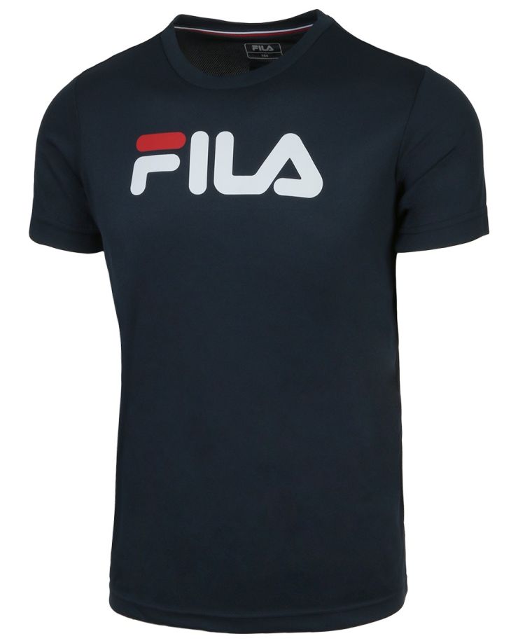 Fila T-Shirt Logo Kids - peacoat blue