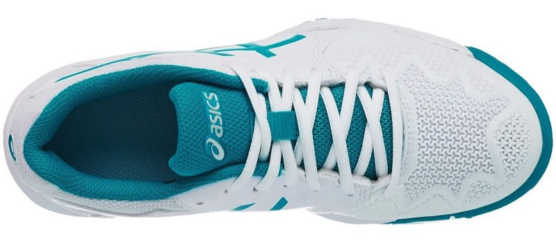 Asics Gel-Resolution 8 GS - white/lagoon