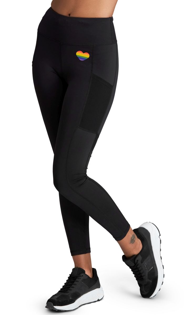 Björn Borg High Waist Block Tights STHLM W - pride black