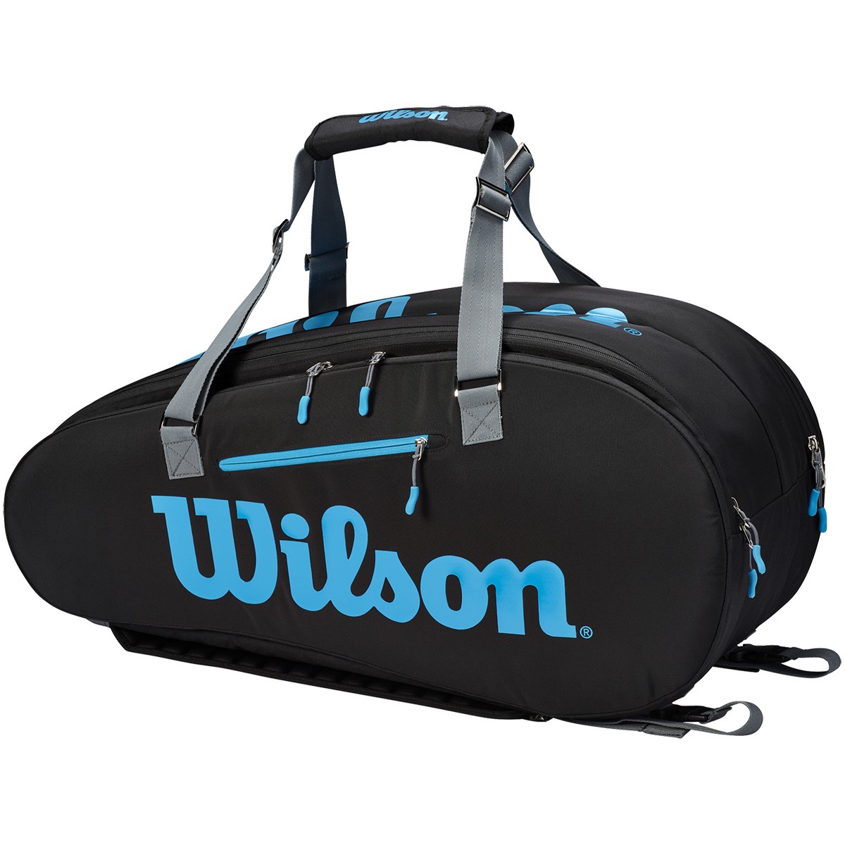 wilson-ultra-9-pack-bag-black-blue-silver-2 Wilson Ultra 9 Pack Bag - black/blue/silver