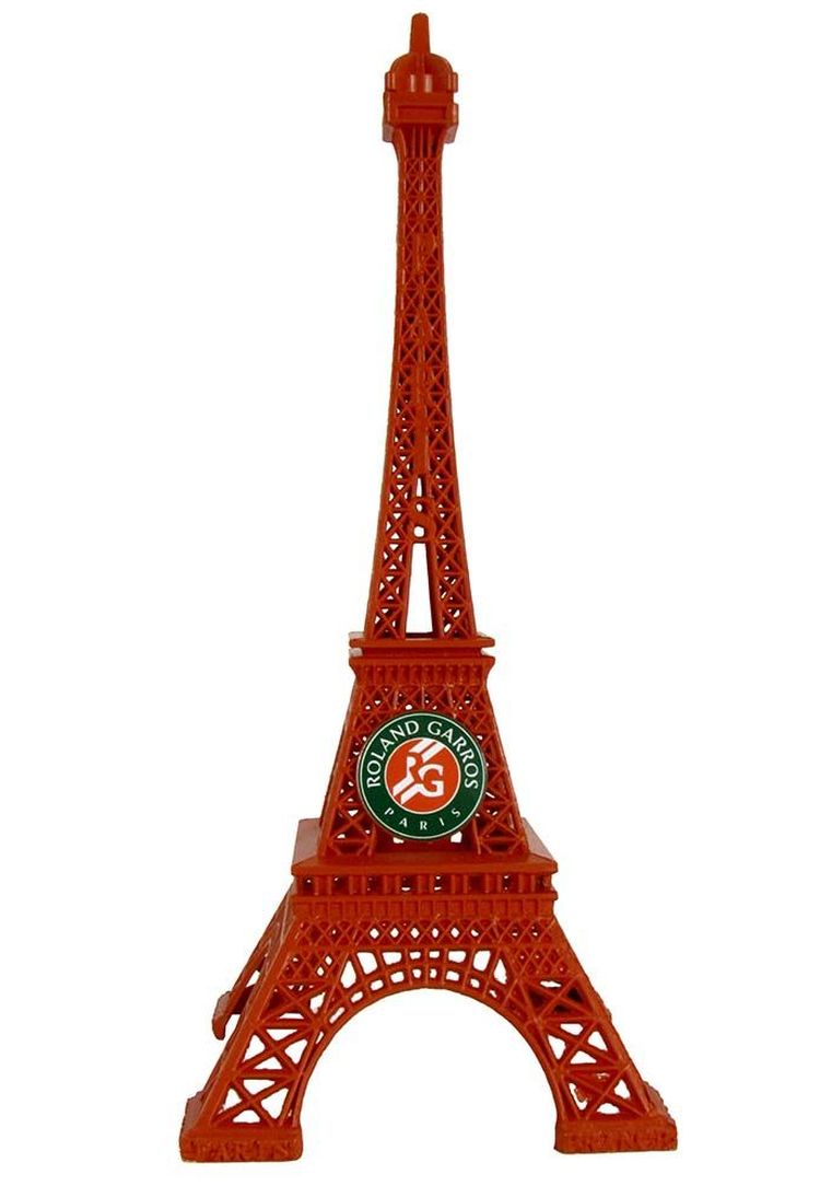 Roland Garros 22 cm Eiffel Tower - clay