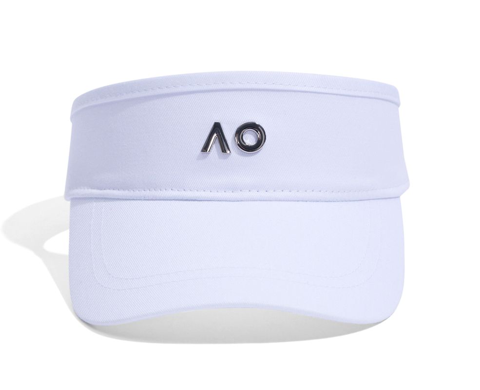 Australian Open Adults Core Visor (OSFA) - white