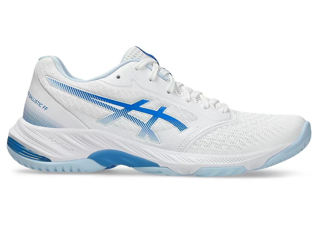 Asics Netburner Ballistic FF 3 - white/blue coast