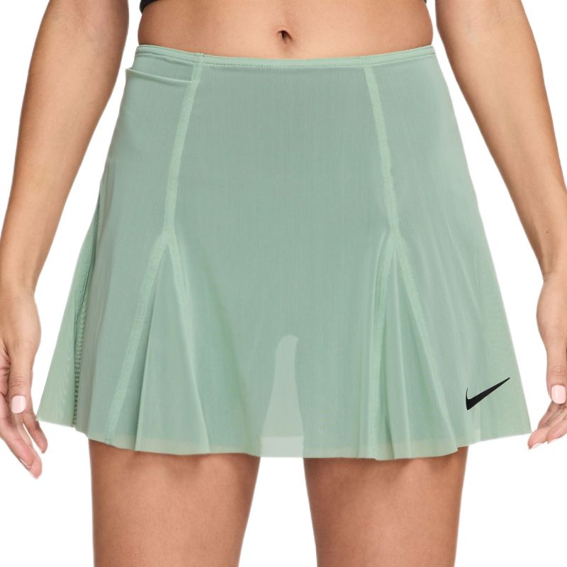 Nike Court Paris Slam High Waisted Tennis - steam/black spruce/black Nike Court Paris Slam High Waisted Tennis - steam/black spruce/black