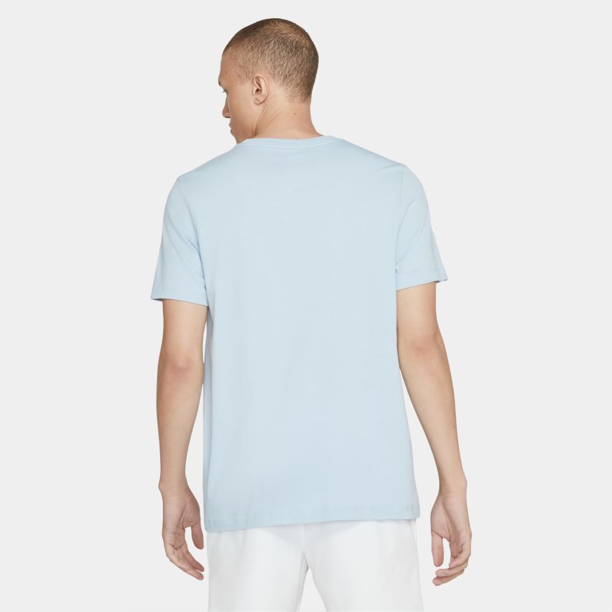 Nike Court Tee SSNL OZ M - light armory blue/black