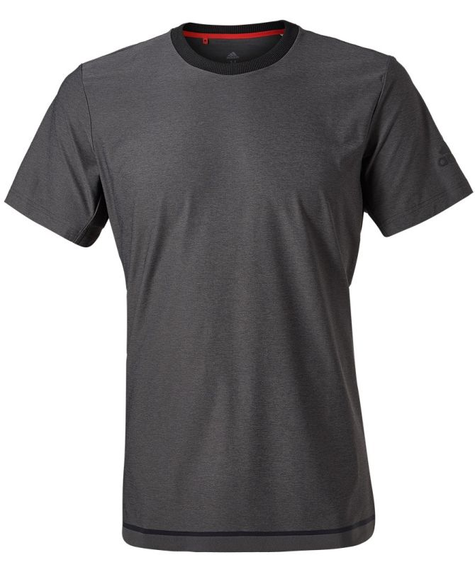 Adidas Barricade Tee - black/black heather