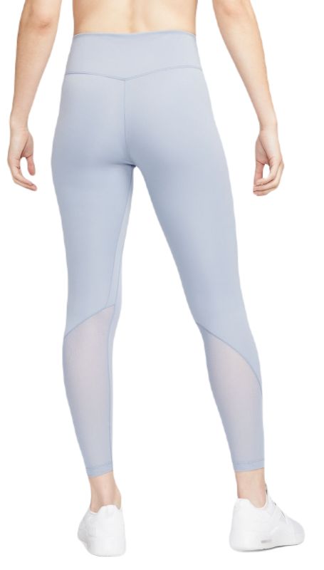 Nike One Dri-Fit Mid-Rise 7/8 Tight - indigo haze/white