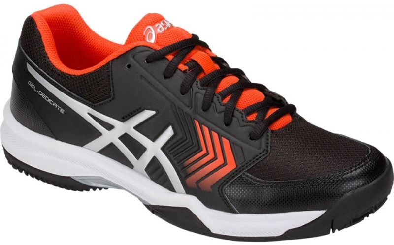 Asics Gel-Dedicate 5 Clay - black/silver
