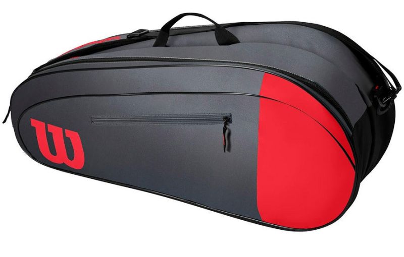 Wilson Team 6 Pk - red/grey