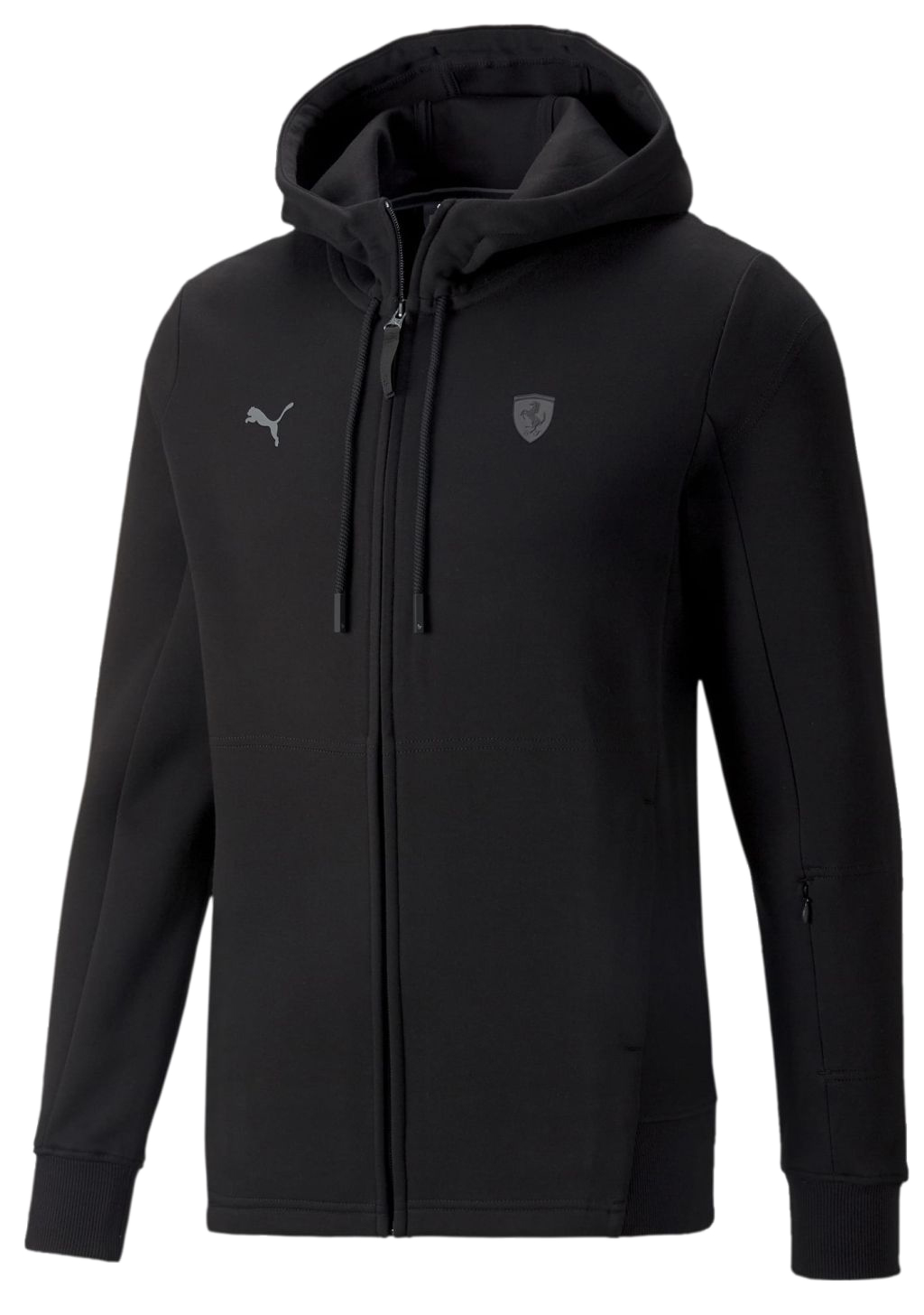 Puma Ferrari Style Hooded Sweat Jacket Reg - black Puma Ferrari Style Hooded Sweat Jacket Reg - black