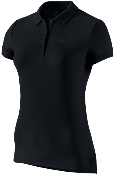  Nike Baseline Polo - black/black