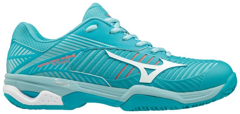 Mizuno Wave Exceed Tour 3 CC Women - pblue/white/angelblue