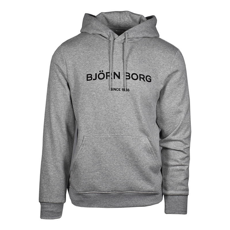 Björn Borg Hood Matthew M - light grey melange