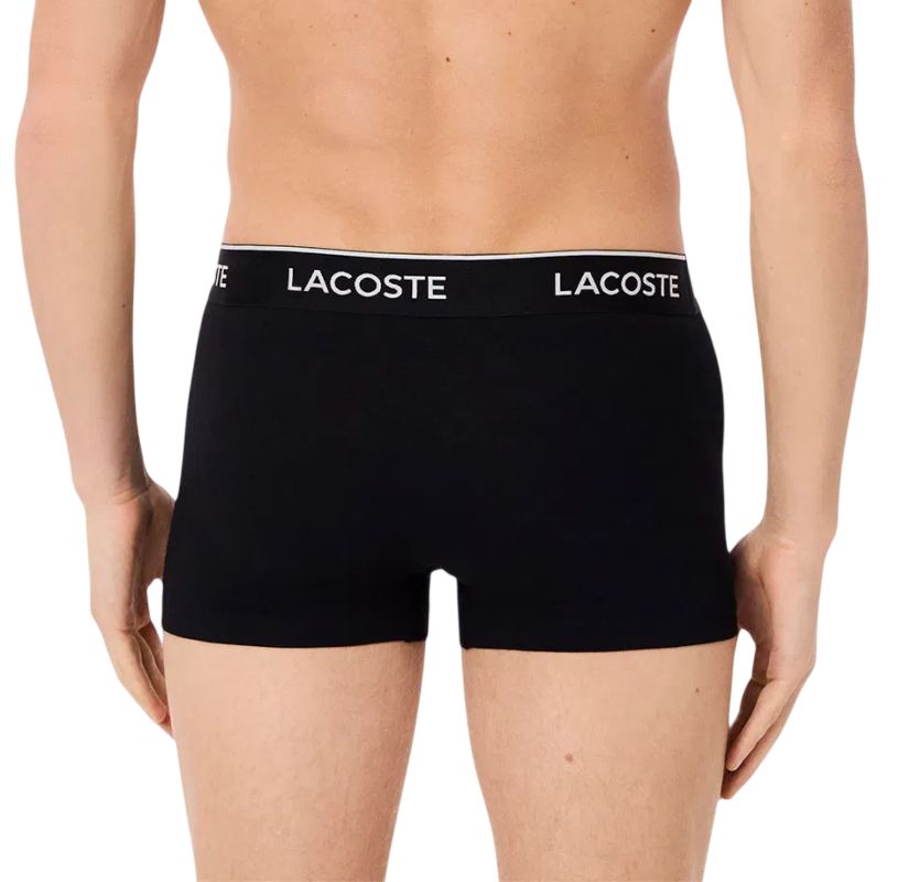 Lacoste Cotton Stretch Jersey 3P - black/black/black