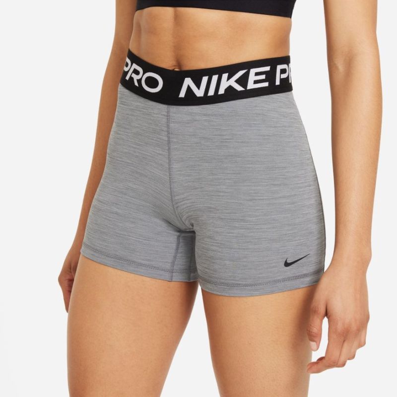 Nike Pro 365 Short 5in W - smoke grey/heather/black/black