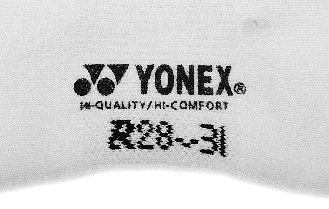 Yonex Sports Socks Crew - 1 para/white