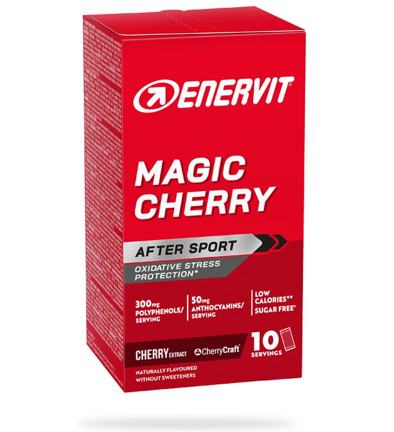 Enervit Magic Cherry 10 x 9g - tart cherry Enervit Magic Cherry 10 x 9g - tart cherry