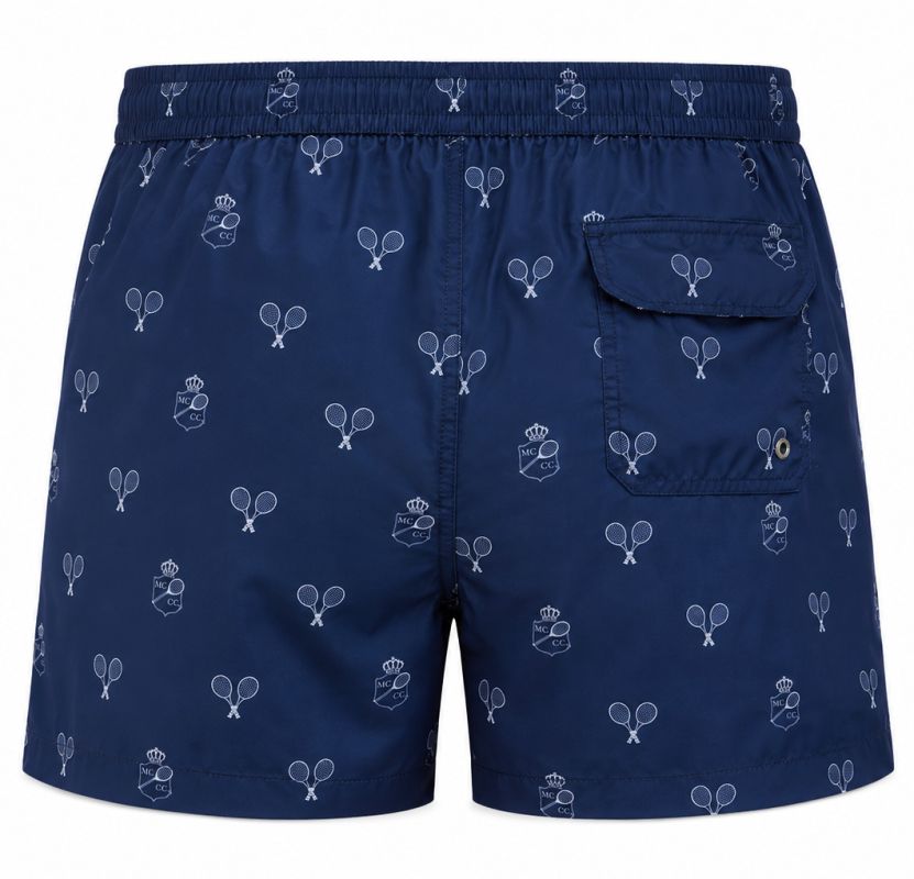 Monte-Carlo Country Club MCCC Crossed Rackets Boxer - navy Monte-Carlo Country Club MCCC Crossed Rackets Boxer - navy