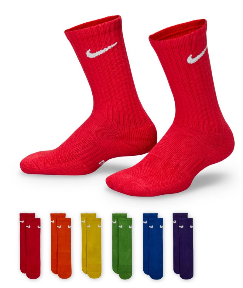 Nike Everyday Crew 6P - multicolor