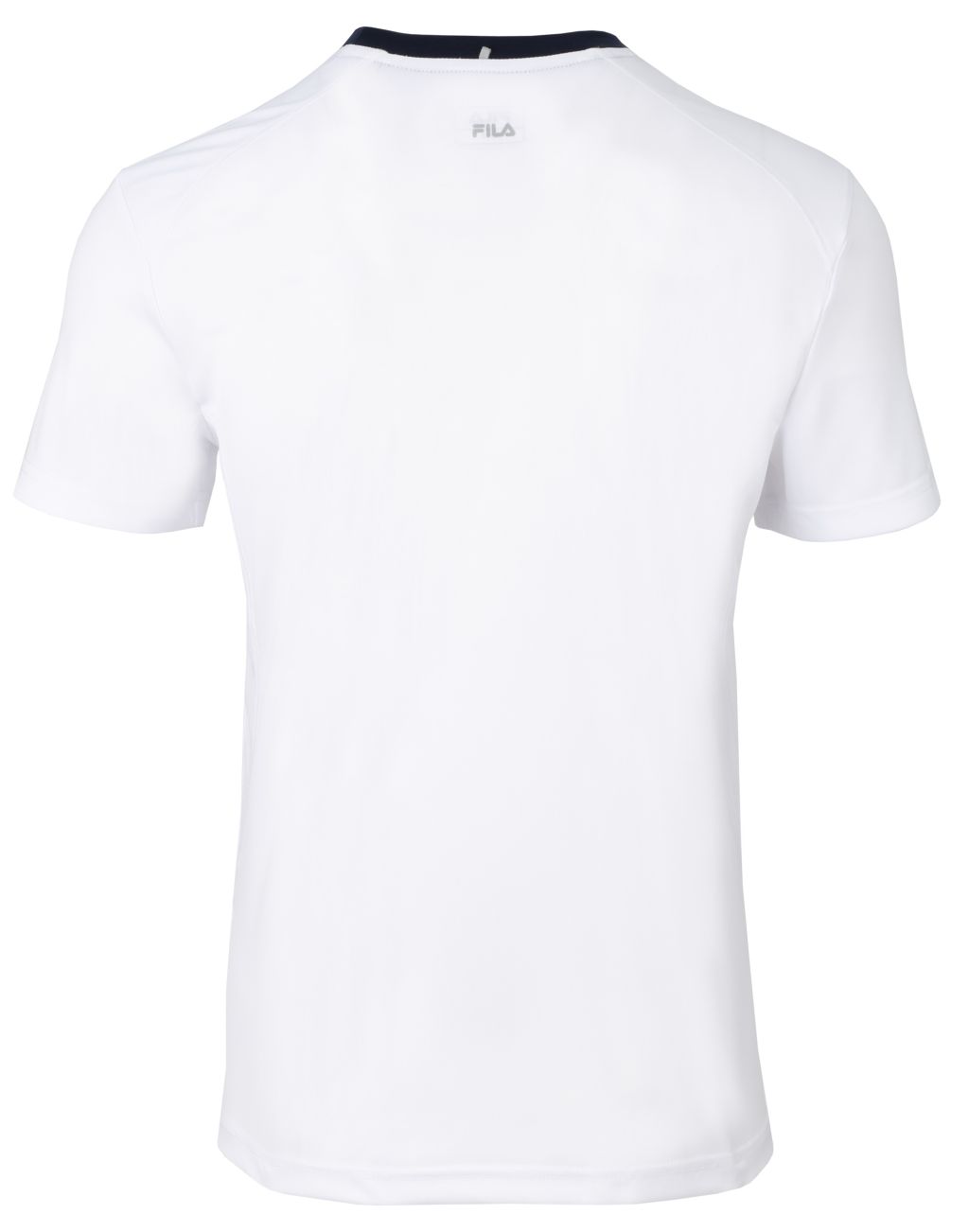 Fila T-Shirt Sean - white/fila navy/fila red stripe