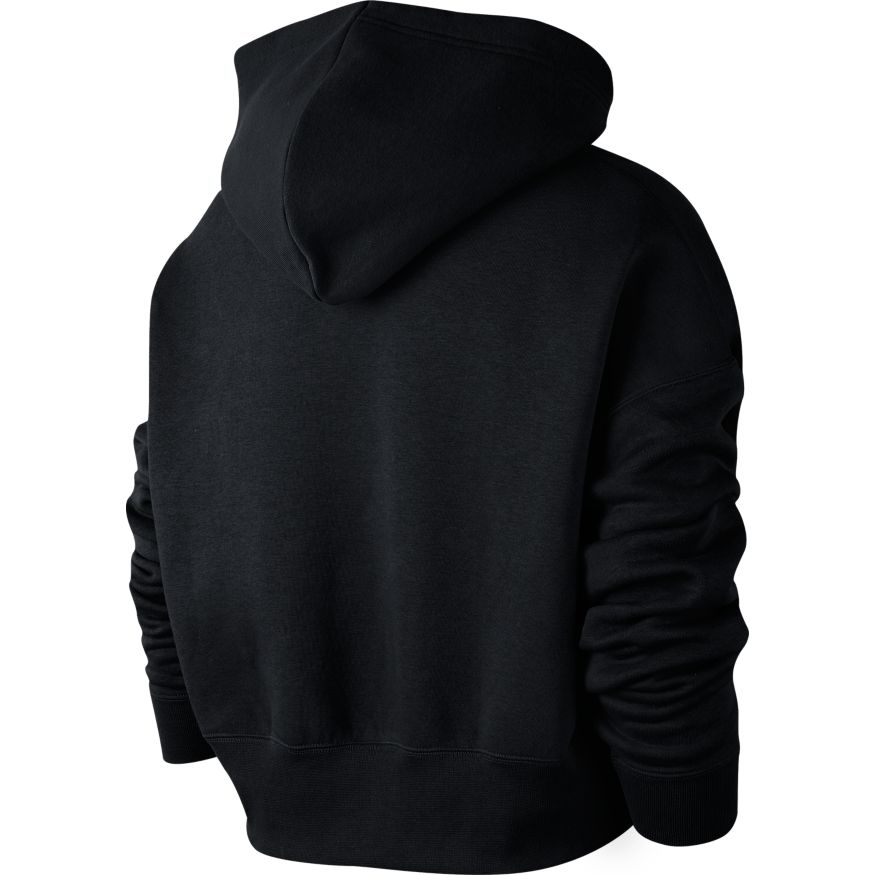 Nike Swoosh FZ Fleece Hoodie W - black/white