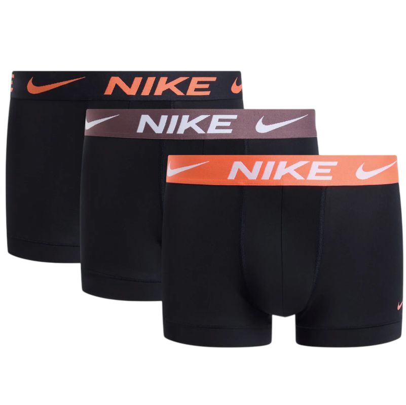 Nike Dri-Fit Essential Micro 3P - black/orange/tattoo Nike Dri-Fit Essential Micro 3P - black/orange/tattoo