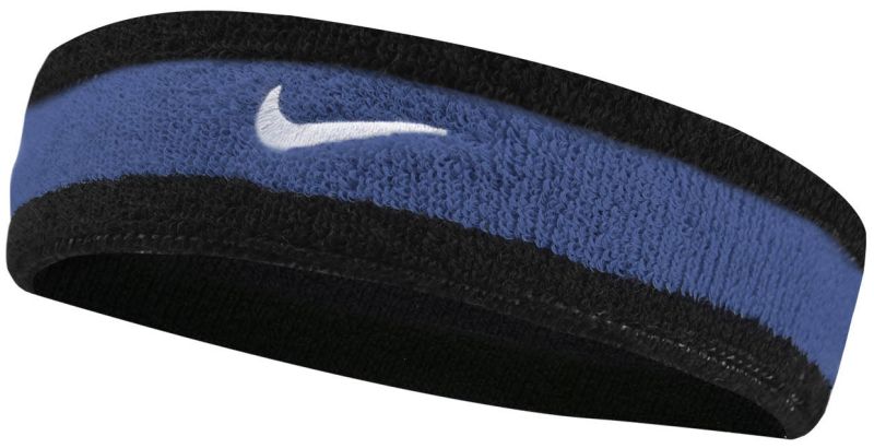 Nike Swoosh Headband - black/star blue/white