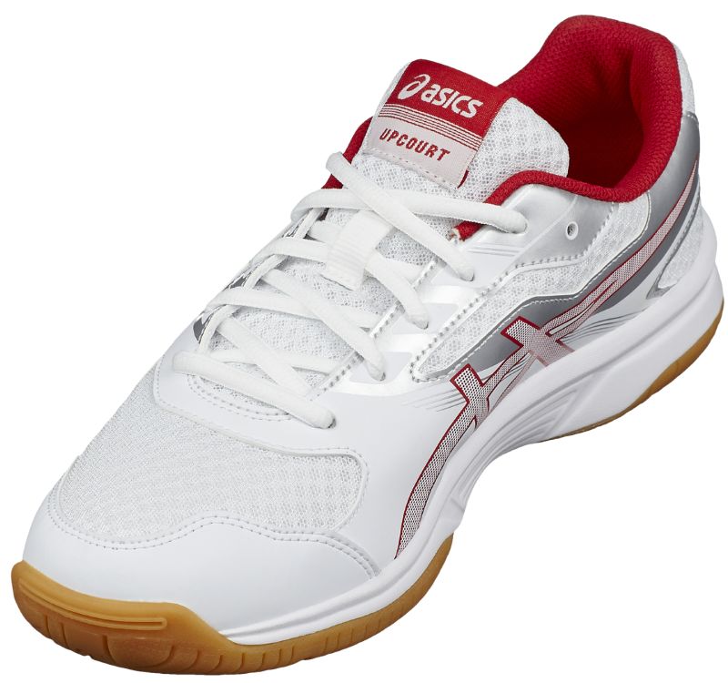 Asics UpCourt 2 - white/prime red/silver