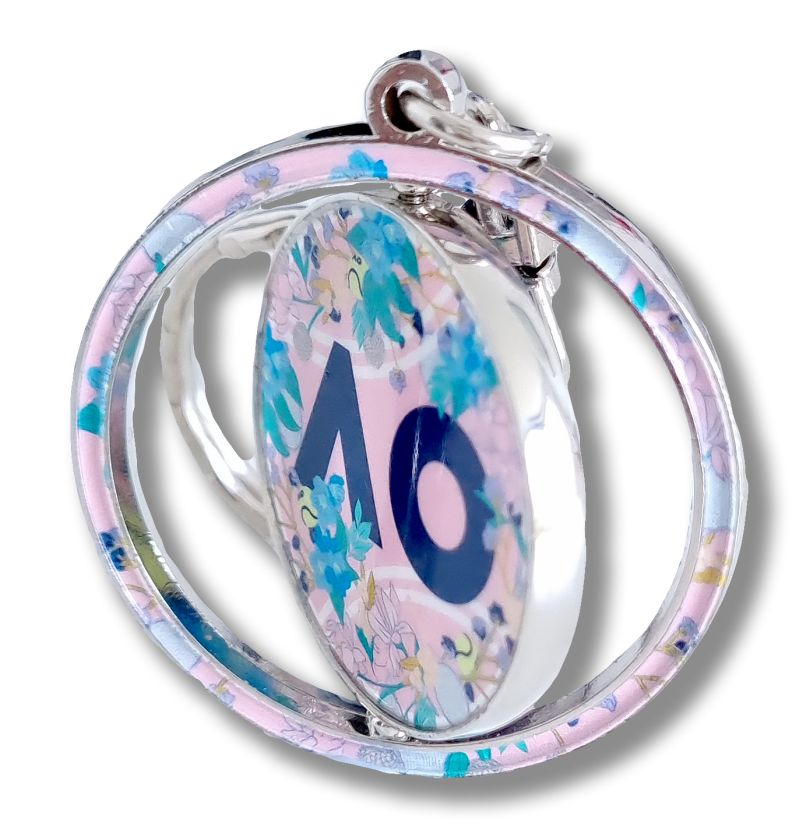 Australian Open Keyring Flower Logo