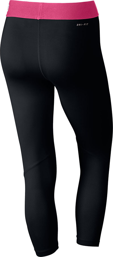 Nike Pro Cool Capri black/vivid pink/white