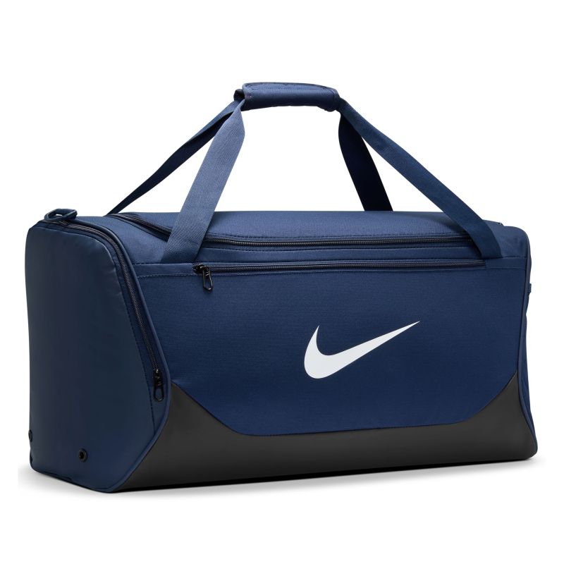 Torba tenisowa Nike Brasilia Training Duffel Medium Bag - midnight navy/black/white Torba tenisowa Nike Brasilia Training Duffel Medium Bag - midnight navy/black/white