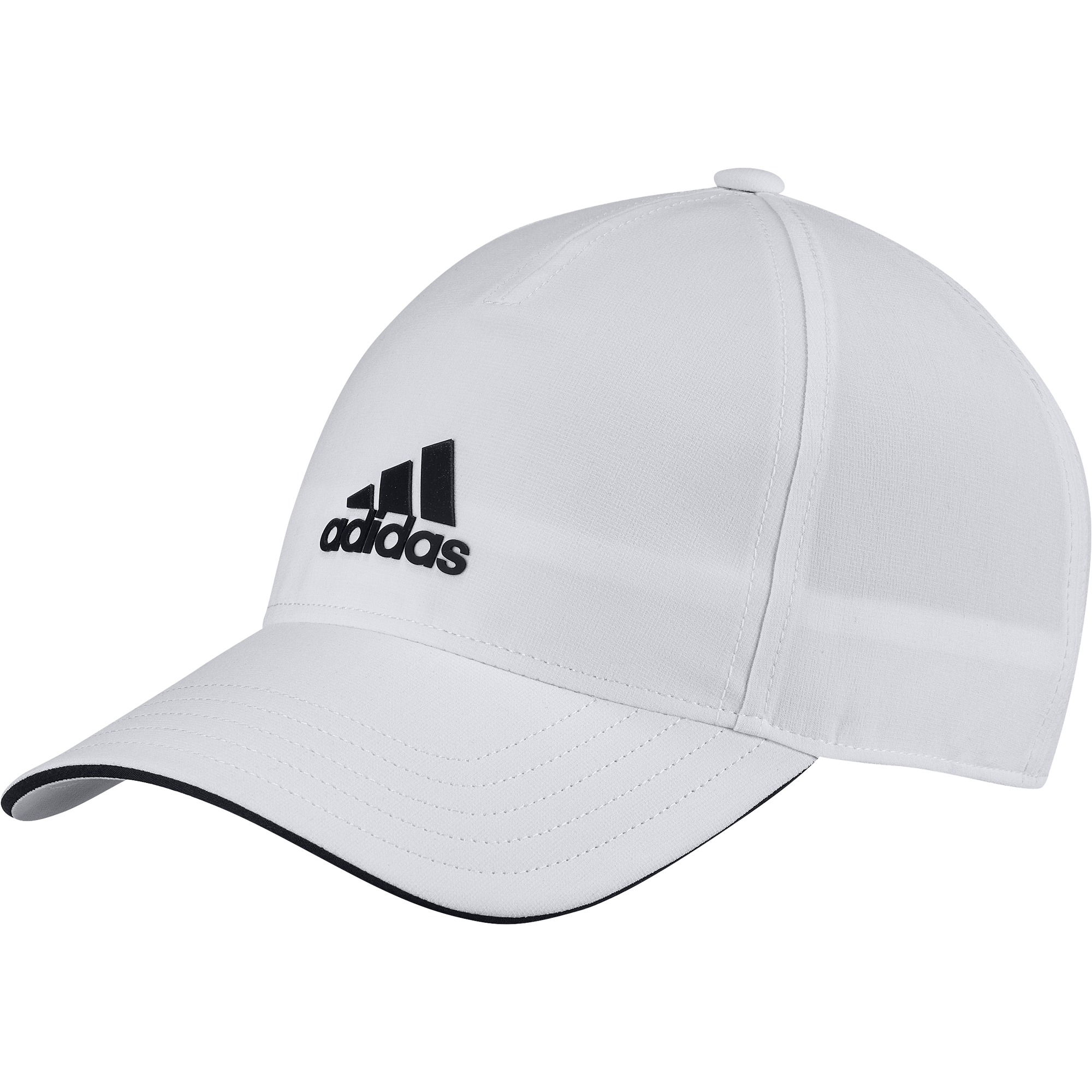 Adidas Aeroready Baseball Cap - white/black/black OSFC