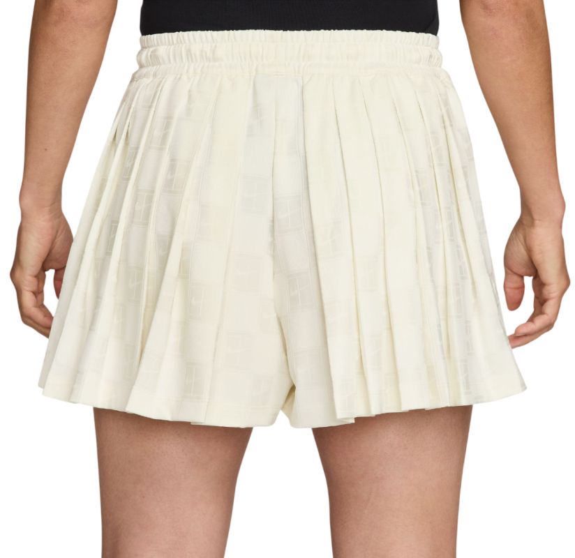 Nike Court Collection Dri-Fit High-Waisted Tennis - white 