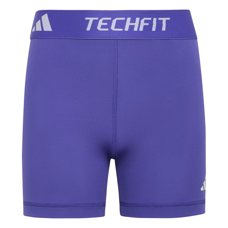 Spodenki dziewczęce Adidas Techfit Short - pure purple/white