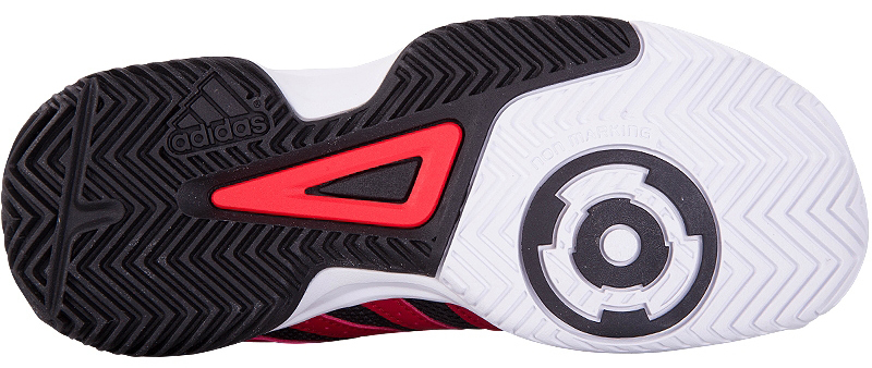 adidas-barricade-team-4-xj-power-red-core-black-solar-red-3 Adidas Barricade Team 4 xJ - power red/core black/solar red