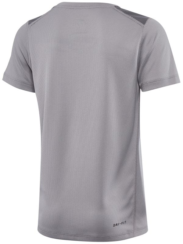 Nike B Dry Top GFX - atmosphere grey/gunsmoke/black