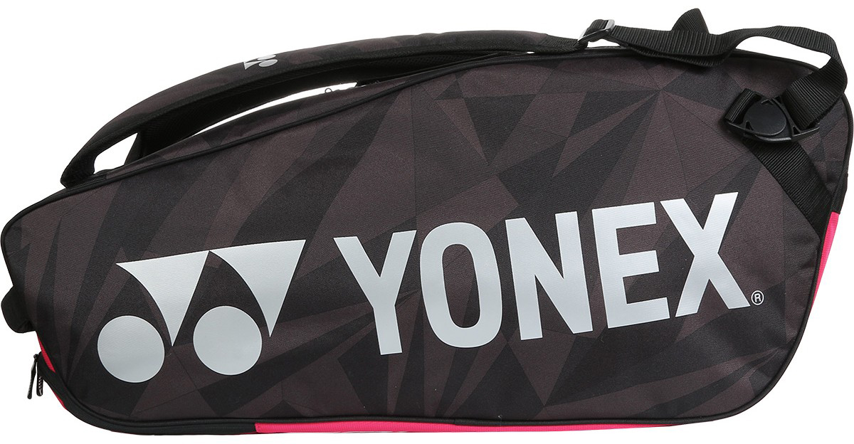 yonex-pro-racquet-bag-6-pack-black-pink-3 Yonex Pro Racquet Bag 6 Pack - black/pink